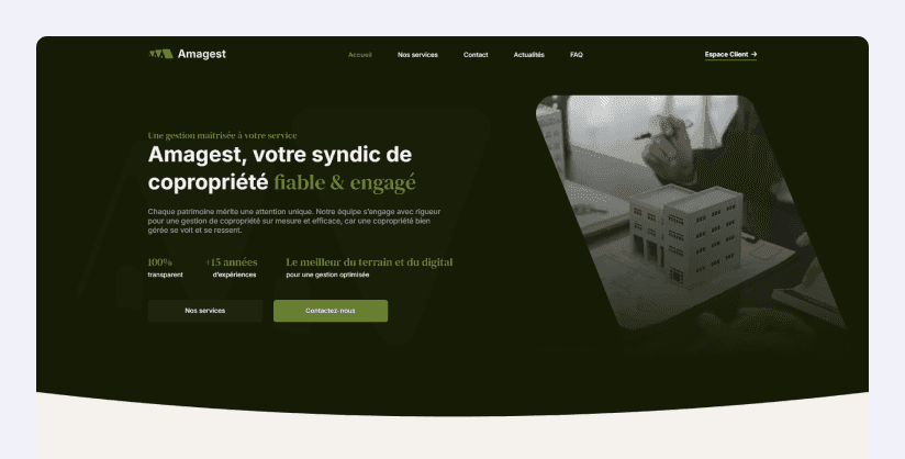 Amagest, Syndic immobilier